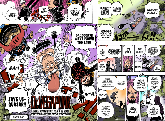 One Piece Chapter 1066 The Will Of Ohara Colored Full — Steemit